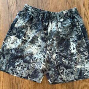 Under Armour Black and Gray Athletic Shorts